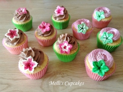 Cupcakes Fleurs