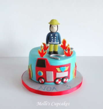 Gâteau sam le pompier
